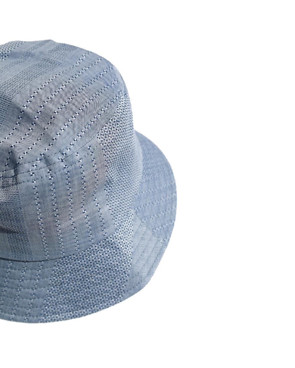 Anonymous Ism OC Dobby Stripes Hat Hat Indigo