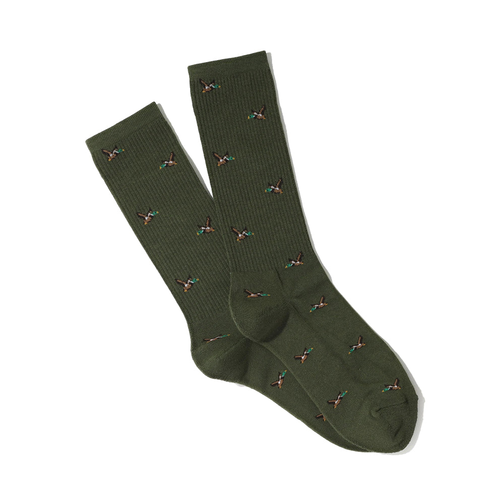 anonymous ism OC Duck Pile Crew Socks Moss