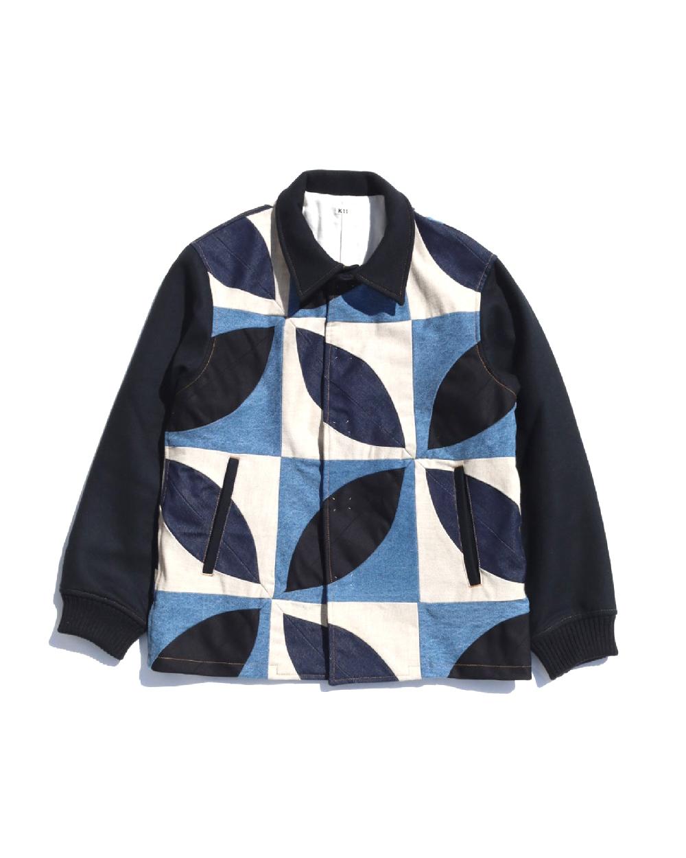 anonymous ism Patched Work Jacket KHOKI Indigo