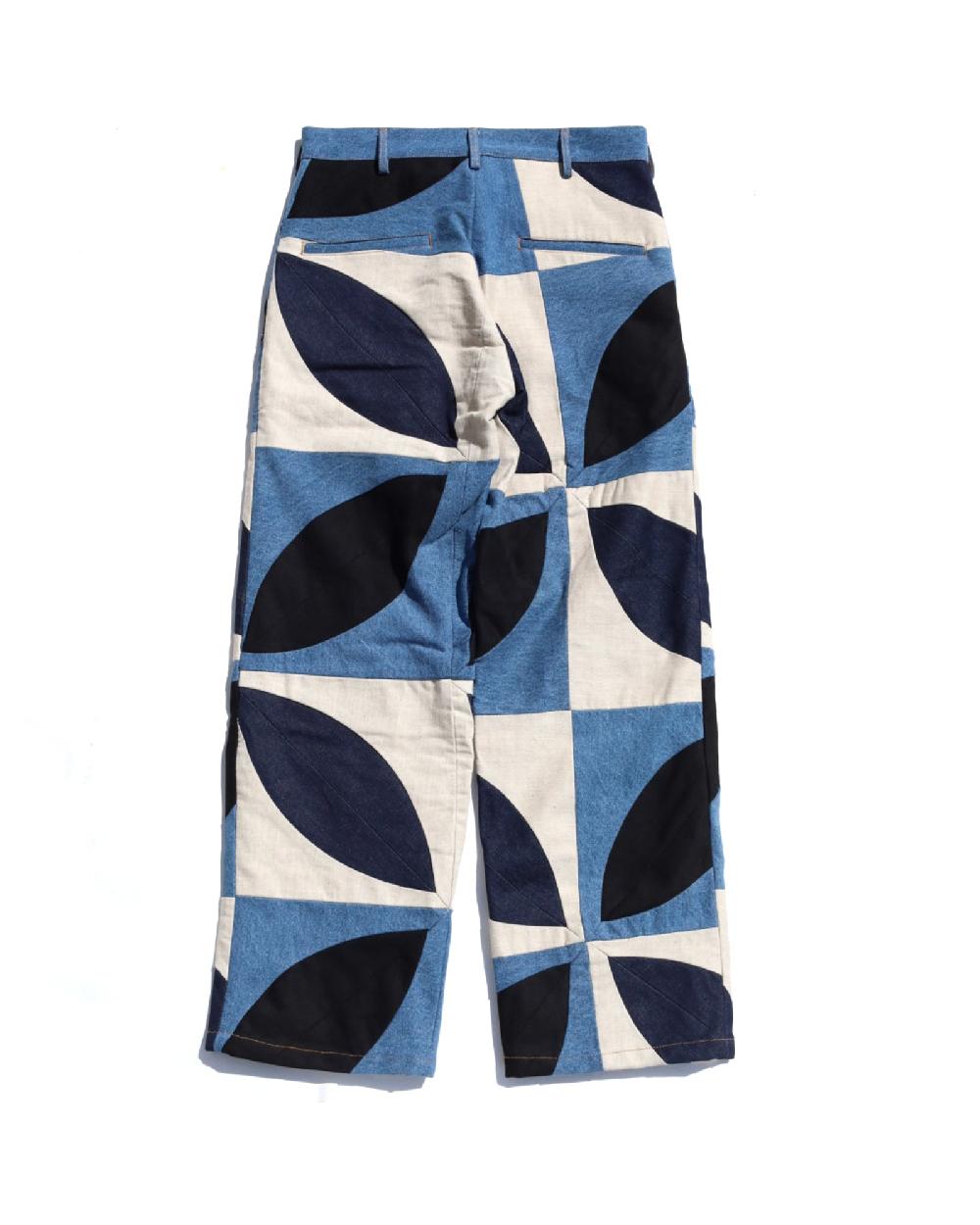 Anonymous Ism Patched Work Pants KHOKI Indigo