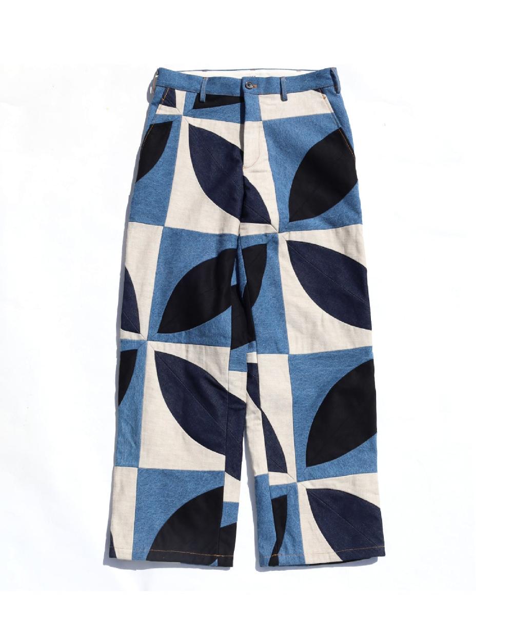 anonymous ism Patched Work Pants KHOKI Indigo