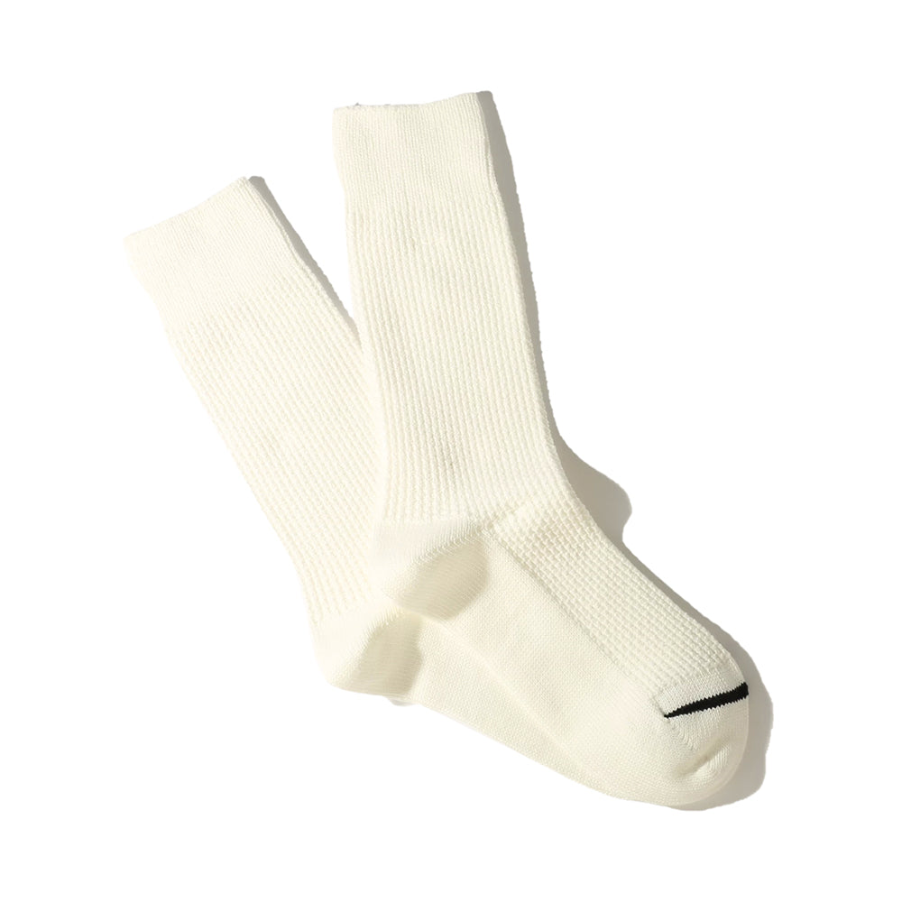 anonymous ism Pique Crew Socks Natural