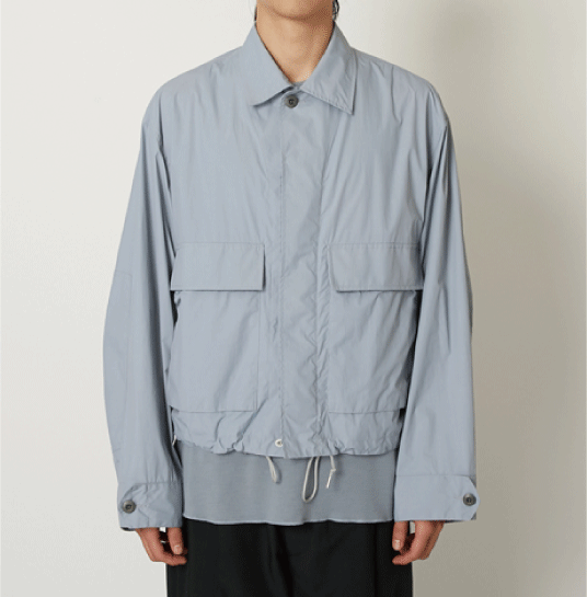 Anonymous Ism PT Cropped Utility Shirt P12 M.Grey