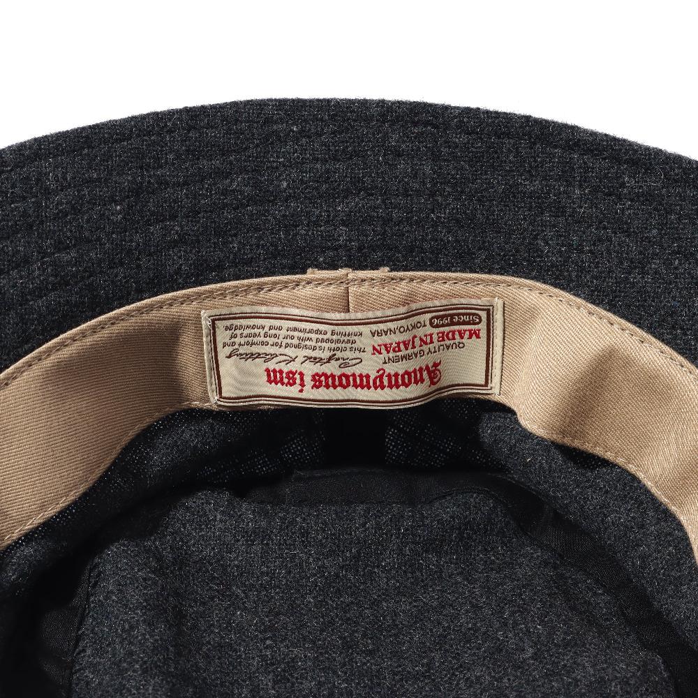 Anonymous Ism Re-Wool Rip Stop Hat Hat Charcoal