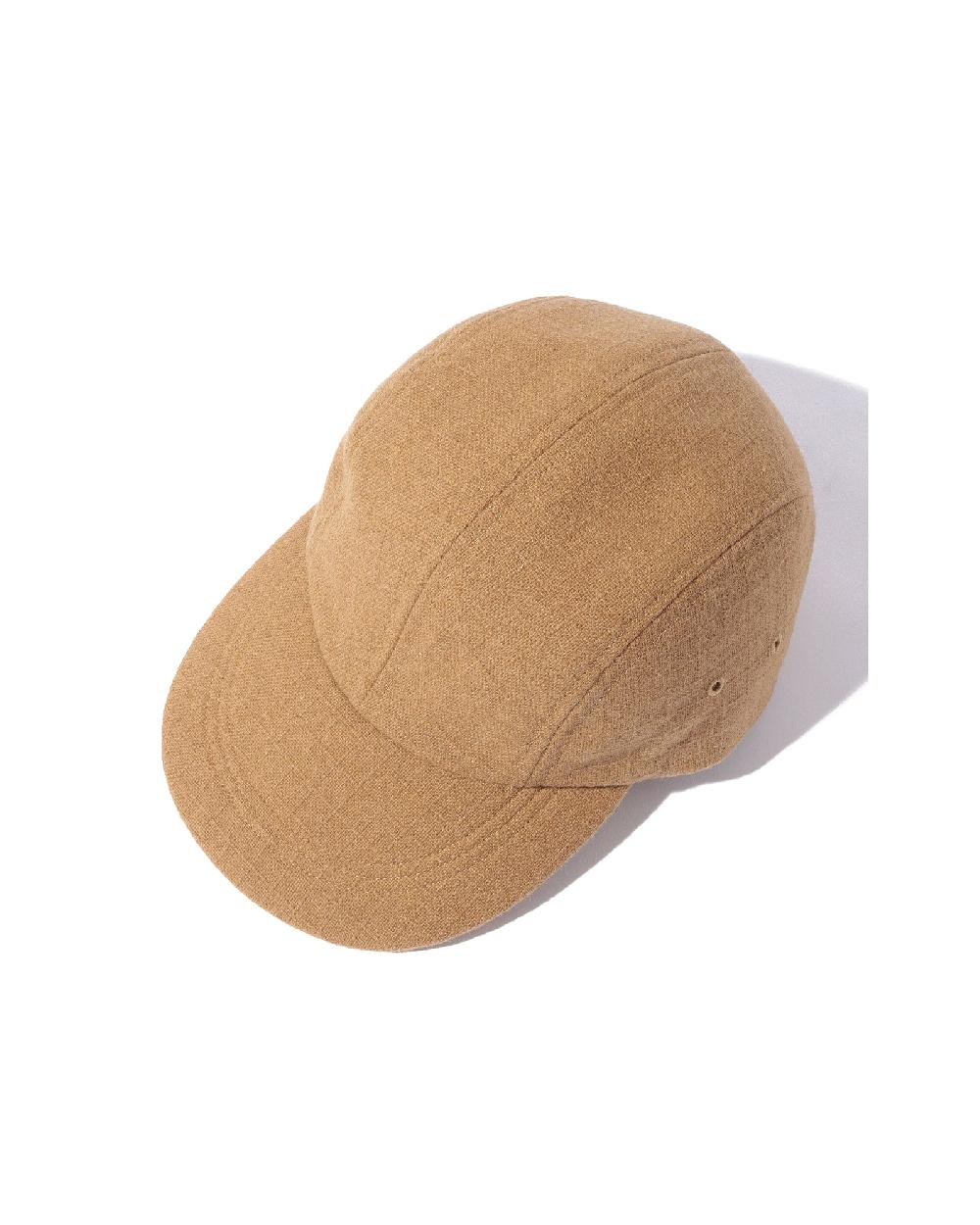 anonymous ism Re-Wool Rip Stop Kyoto Cap Hat Beige