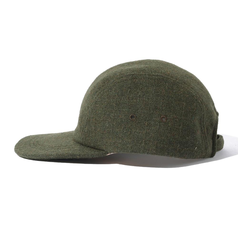 Anonymous Ism Re-Wool Rip Stop Kyoto Cap Hat Olive