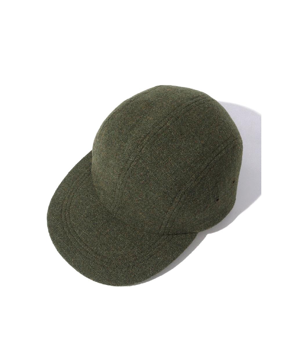 anonymous ism Re-Wool Rip Stop Kyoto Cap Hat Olive