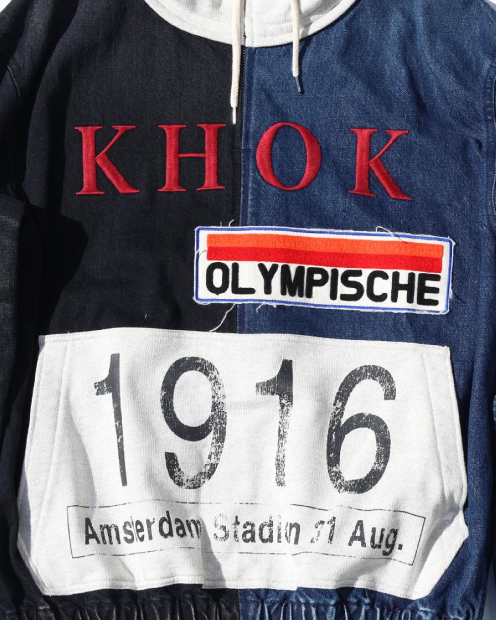 Anonymous Ism REPLICA STADIUM JACKET KHOKI Black