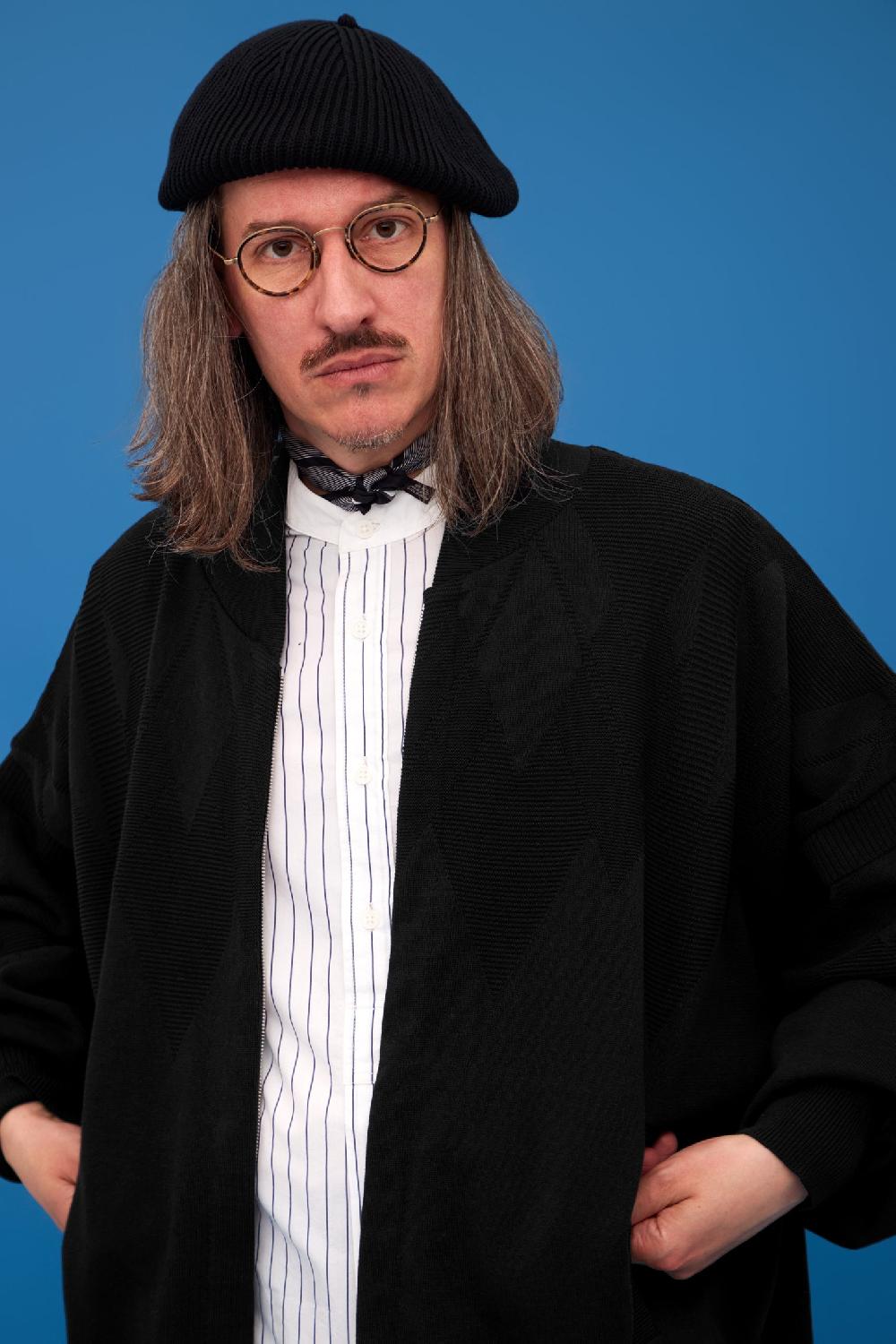 Anonymous Ism Seika Knit Boulson YASHIKI Black