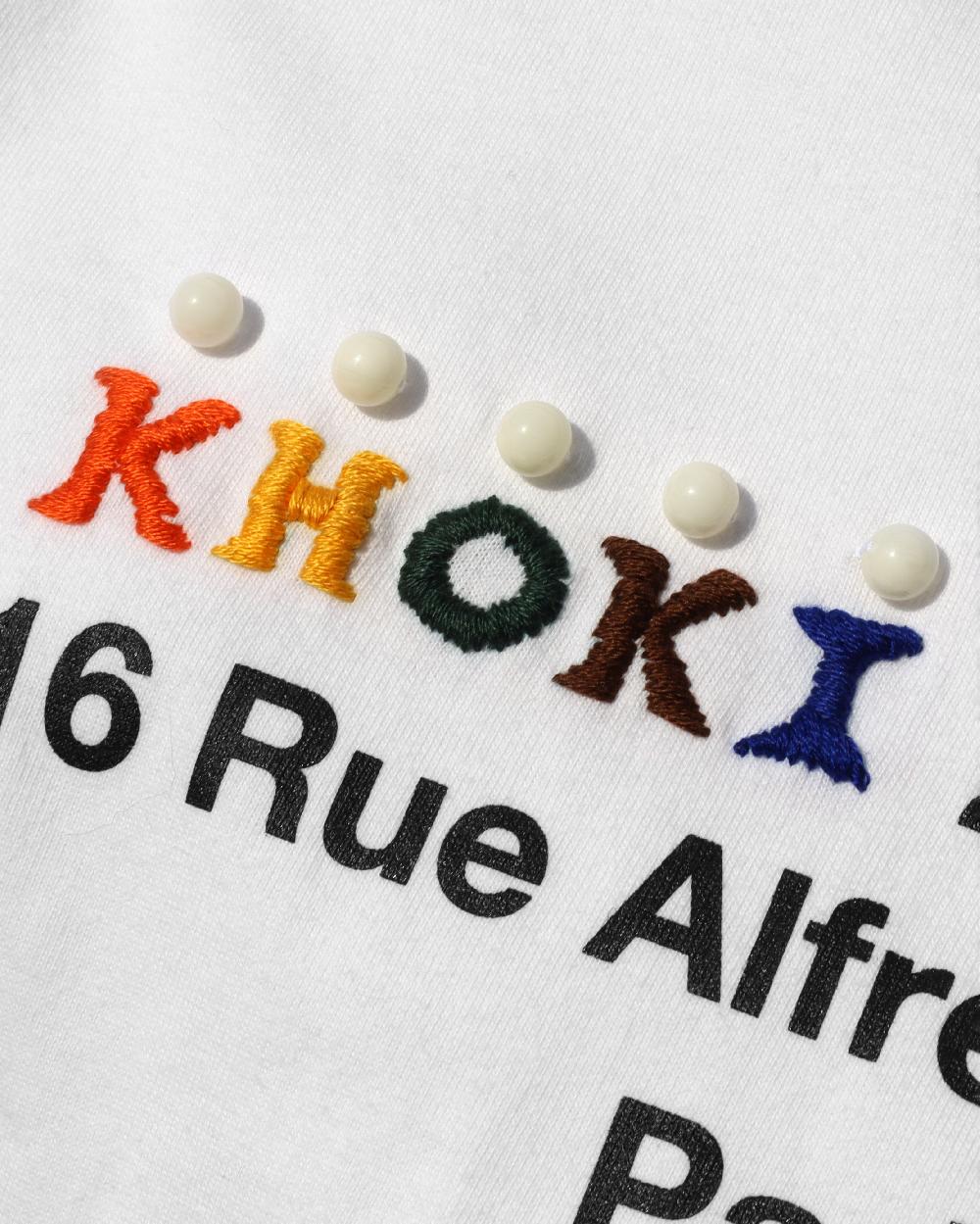 Anonymous Ism STAFF T-shirt KHOKI White