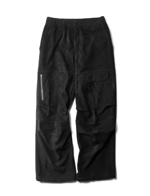 anonymous ism SUEDE OVERPANTS CCU Black