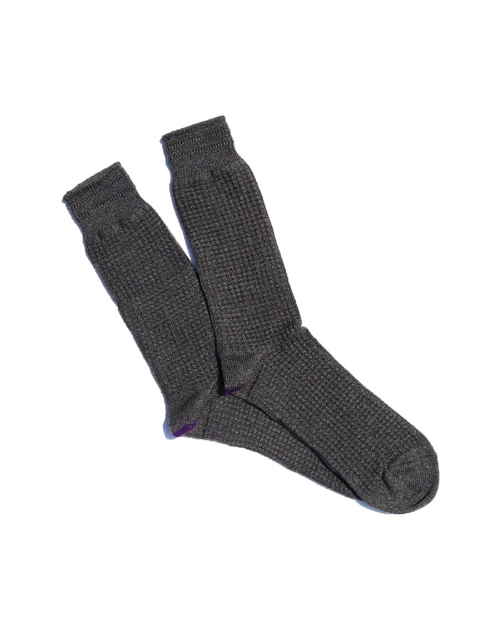 anonymous ism Thermal Knit Socks Socks Charcoal