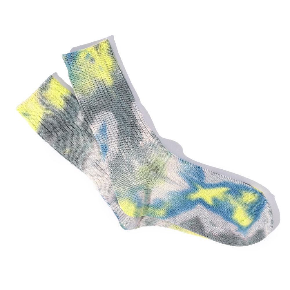 anonymous ism Tie Dye Crew Socks Mint
