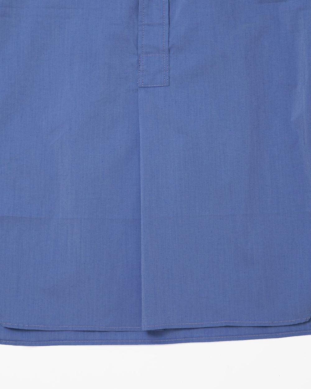 Anonymous Ism WHITE COLLAR WORK SHIRT Corona Blue