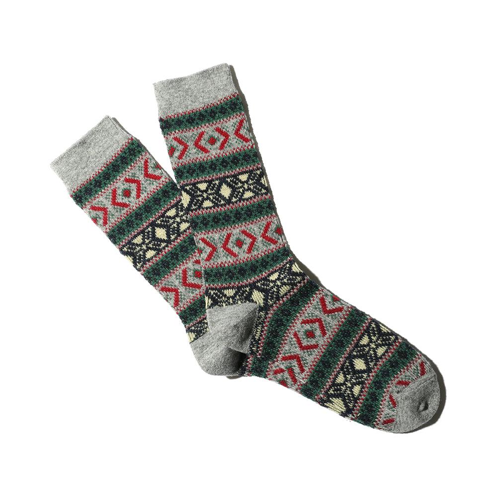 anonymous ism Wool JQ Crew Socks M.Grey