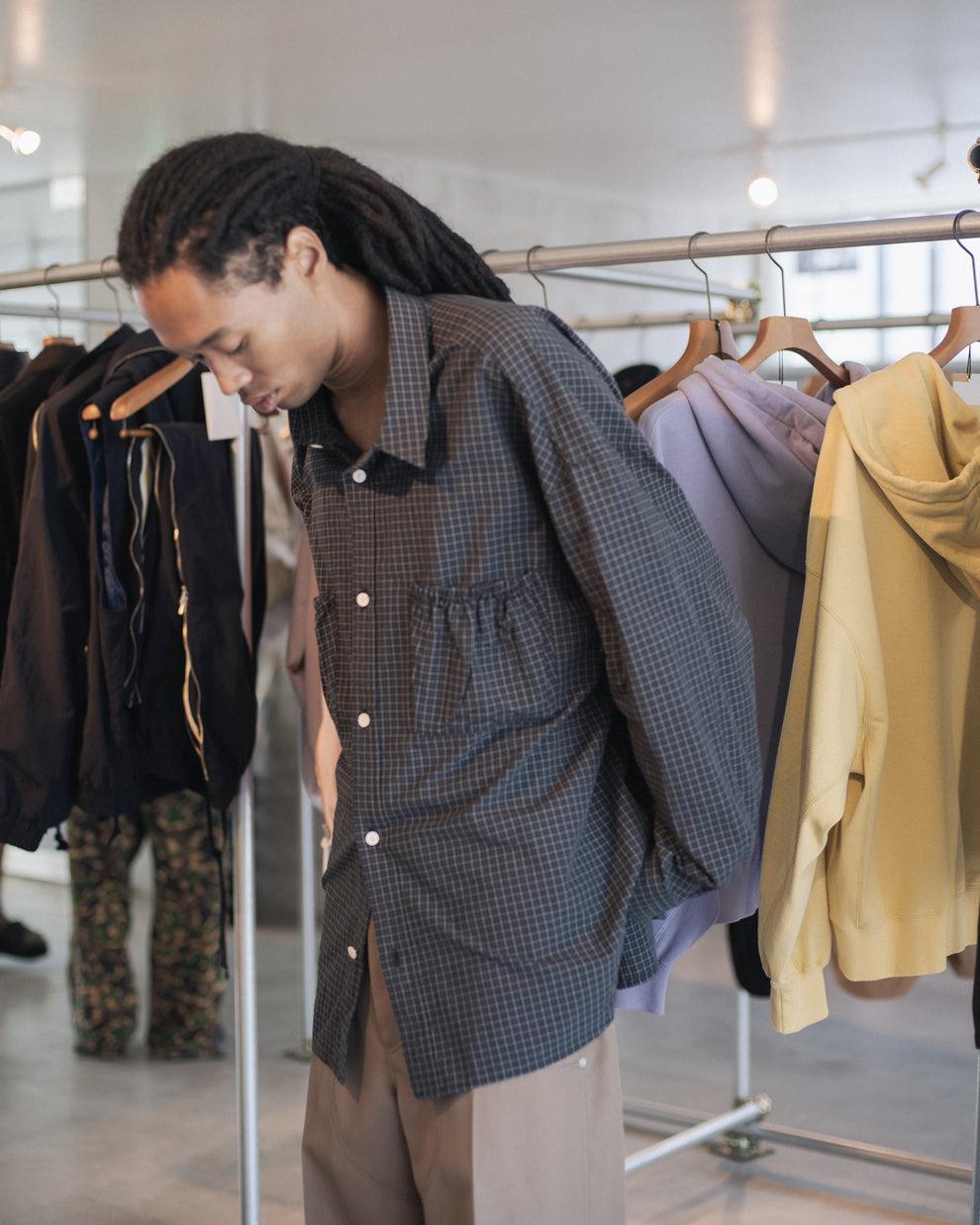 Anonymous Ism WRIST PATCH SHIRT Refomed Charcoal