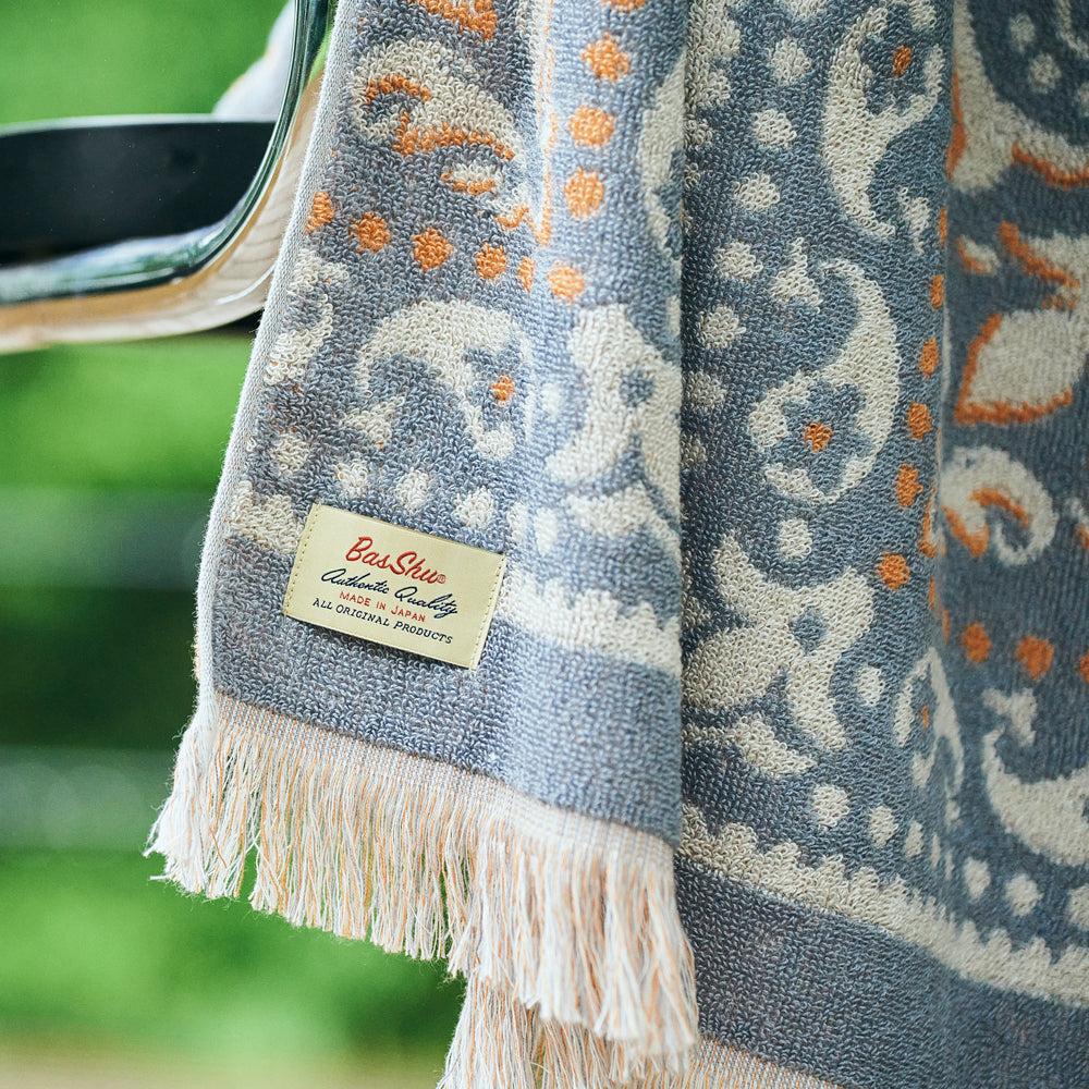 Anonymous Ism Bandana Cotton Pile Blanket - Sax Home-Basshu