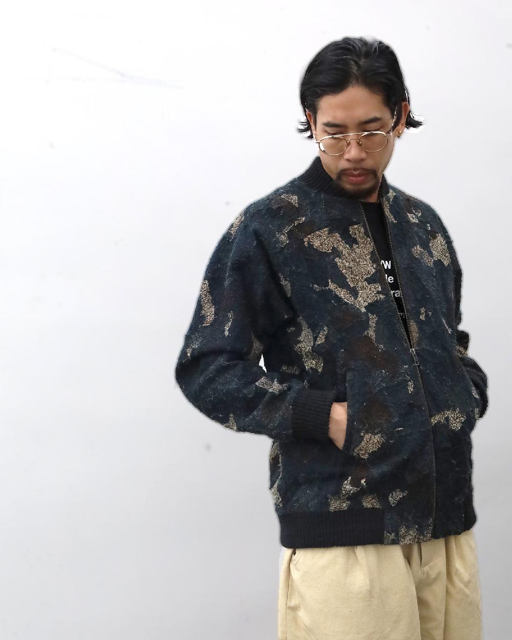 Anonymous Ism BORO Patchwork Blouson Eleven Eleven Charcoal