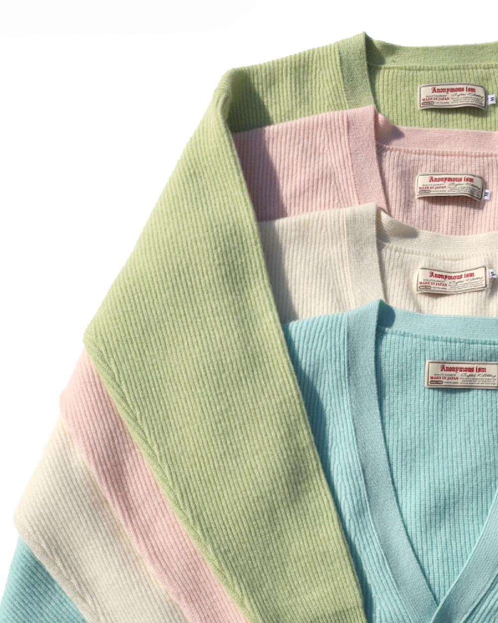 Anonymous Ism Brilliant Cashmere Cardigan Anonymous Ism Apparel Aqua