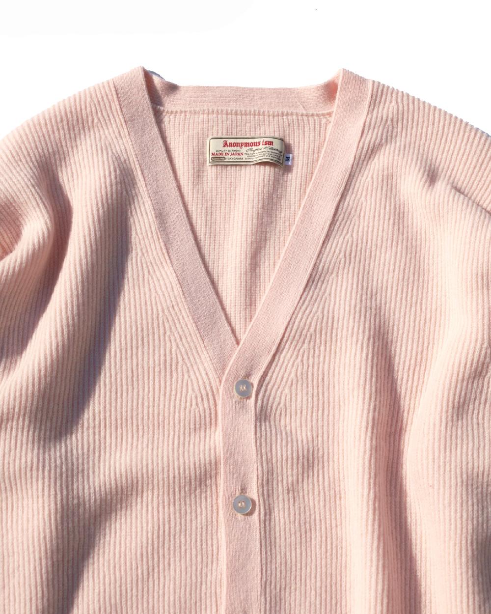 Anonymous Ism Brilliant Cashmere Cardigan Anonymous Ism Apparel Blossom Pink