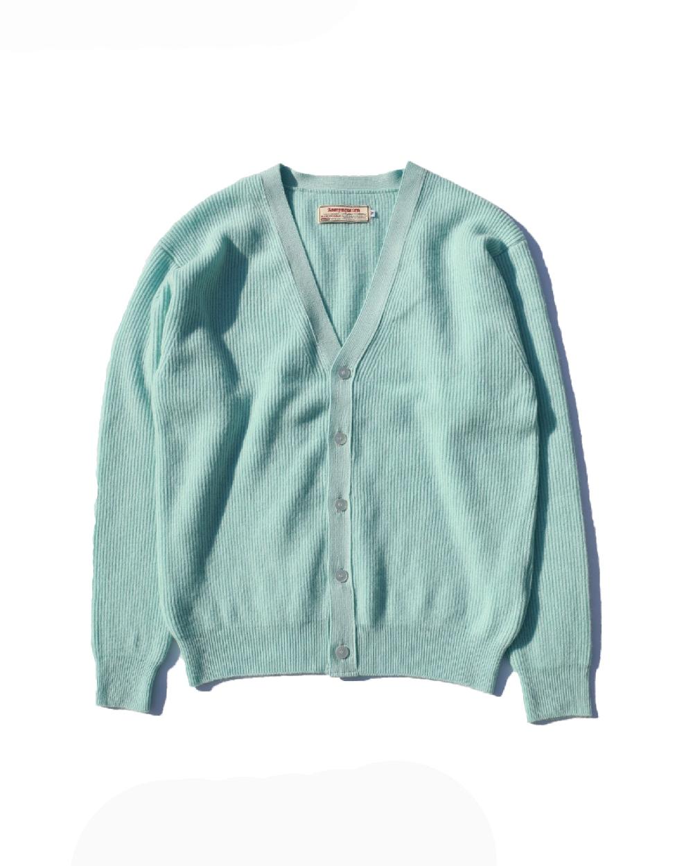 anonymous ism Brilliant Cashmere Cardigan Anonymous Ism Apparel Aqua