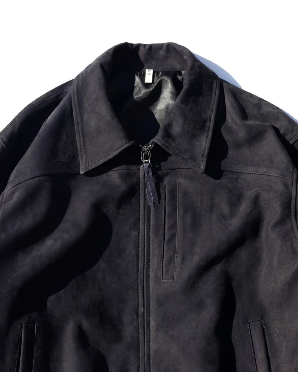 Anonymous Ism CCU - Swing Top Jacket CCU Navy-COW NUBUCK