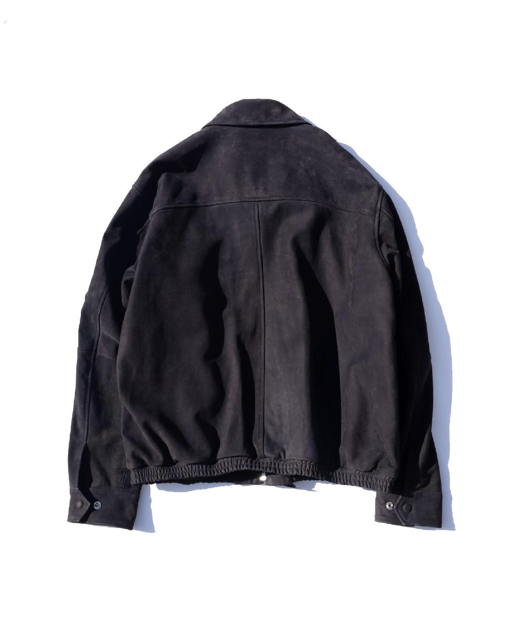 Anonymous Ism CCU - Swing Top Jacket CCU Navy-COW NUBUCK