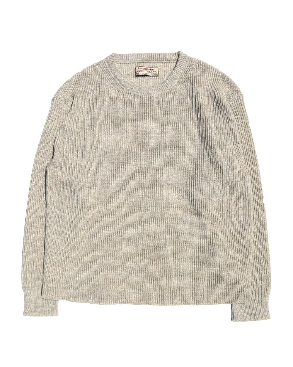 anonymous ism Fine Rib Crew Neck Anonymous Ism Apparel Oatmeal