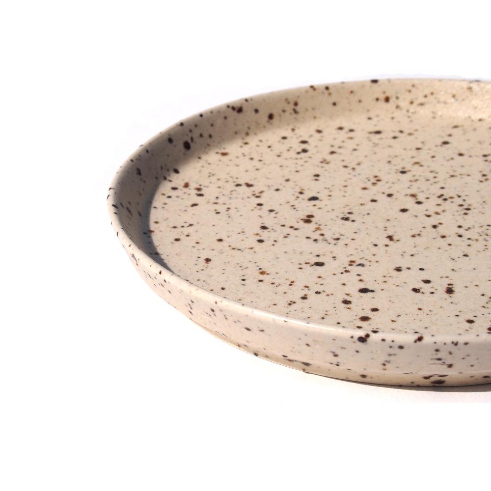 Anonymous Ism FUTOSHI Y. Lava Dots Plate Homewear-Futoshi-Y Ivory