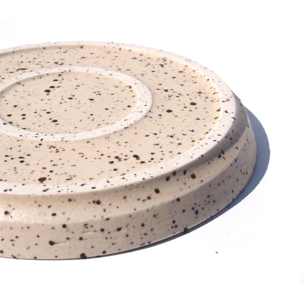 Anonymous Ism FUTOSHI Y. Lava Dots Plate Homewear-Futoshi-Y Ivory