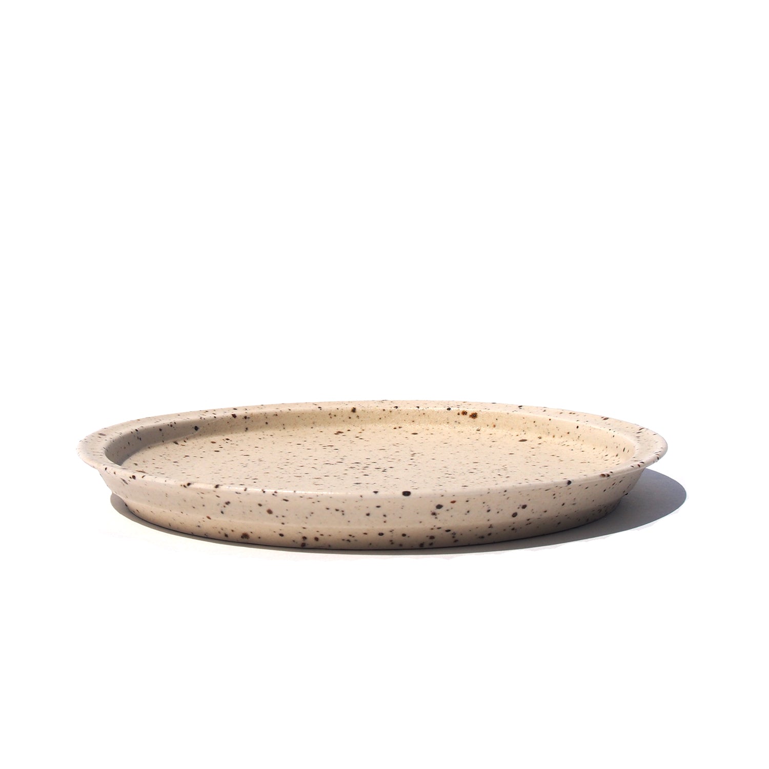 Anonymous Ism FUTOSHI Y. Lava Dots Rim Plate Homewear-Futoshi-Y Ivory