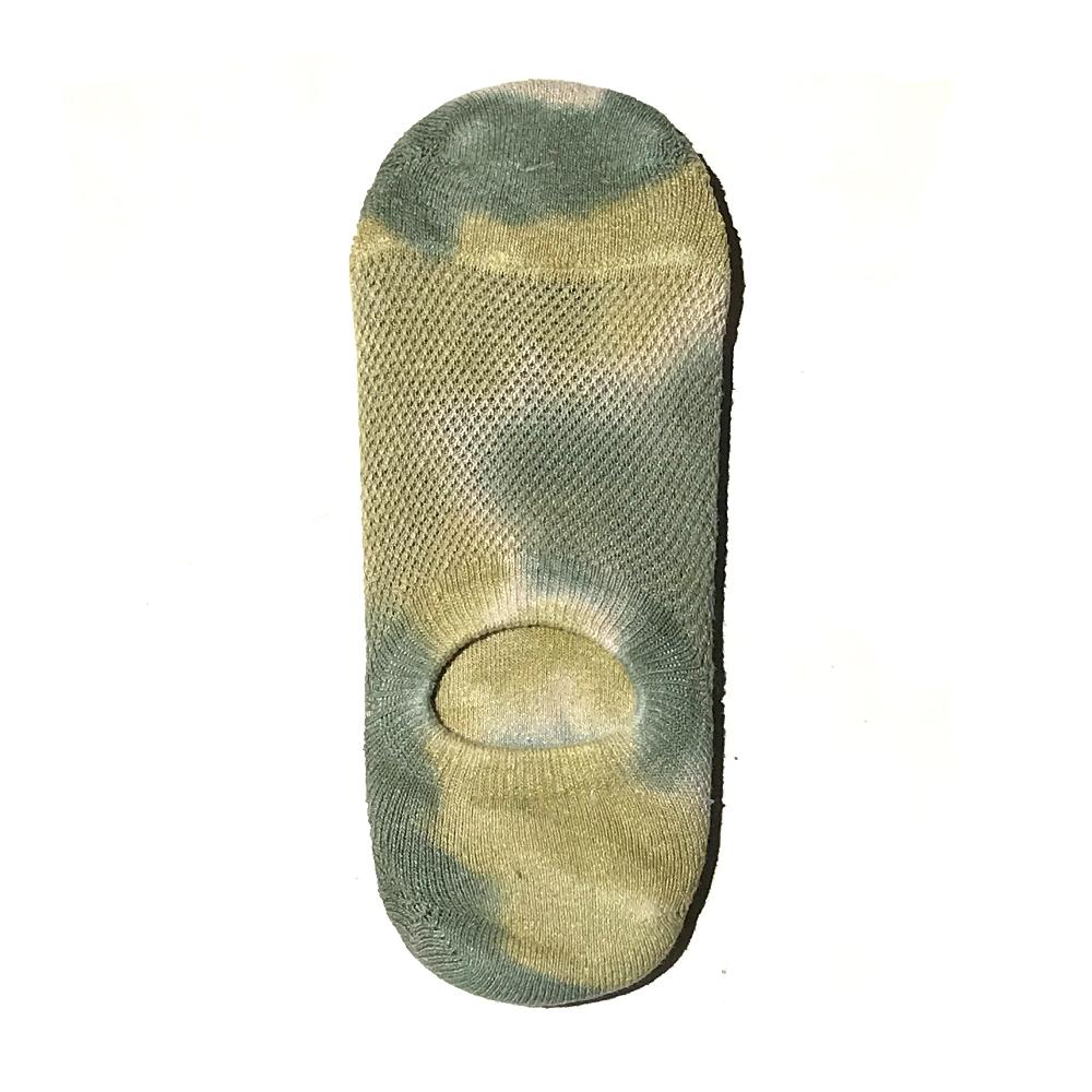 anonymous ism GOHEMP Tie-dye Pile Shoes-In Socks Green Melange