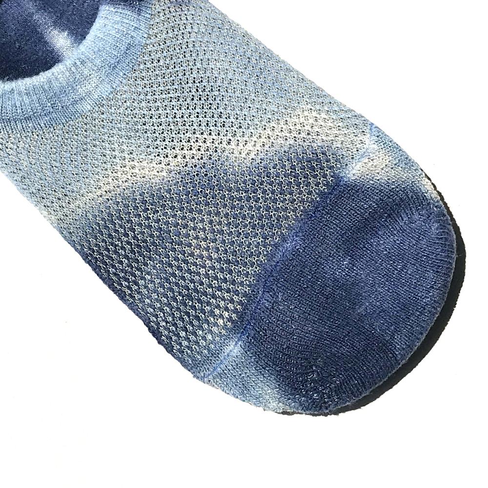 Anonymous Ism GOHEMP Tie-dye Pile Shoes-In Socks Navy