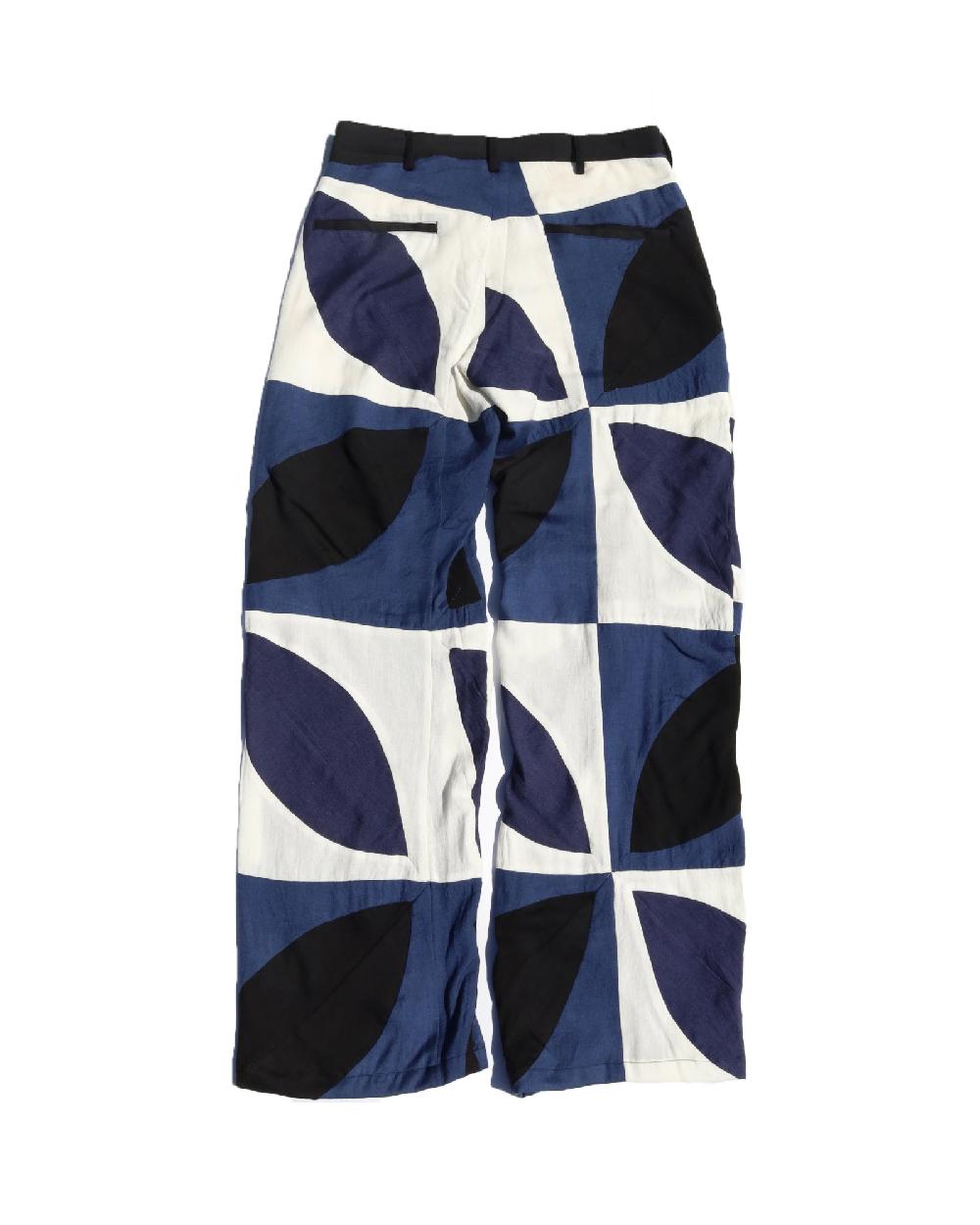 Anonymous Ism Kaleidoscope Patched Pants KHOKI Blue