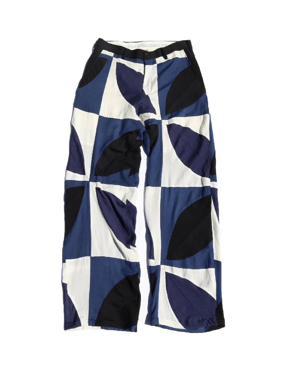 anonymous ism Kaleidoscope Patched Pants KHOKI Blue