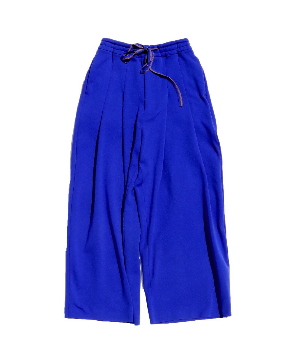 anonymous ism Knitted Baggy Pants Shinya Kozuka Blue