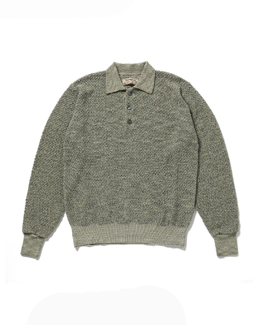 anonymous ism Kohen Knit Polo Anonymous Ism Apparel Khaki