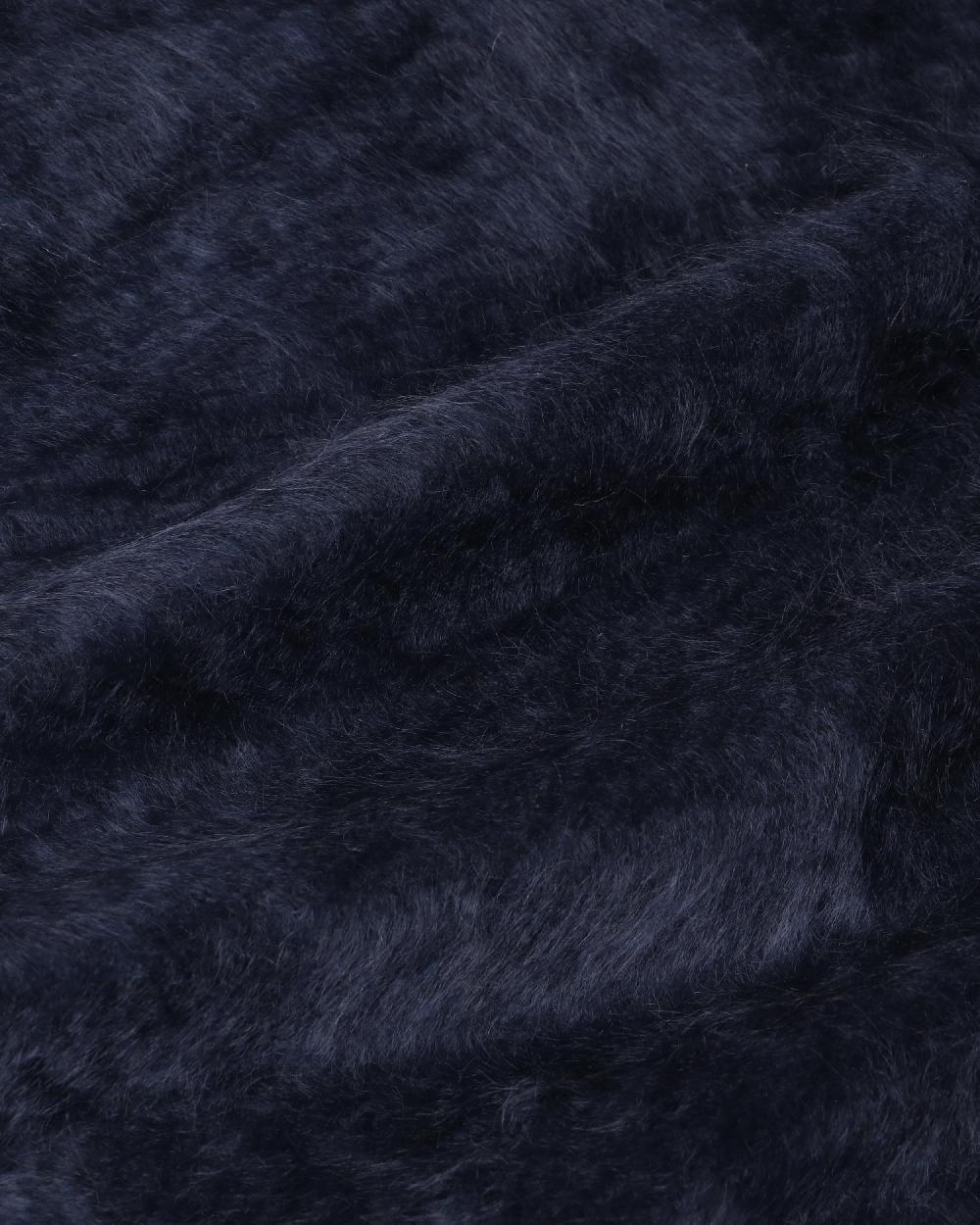 Anonymous Ism Long Hair Cashmere Cardigan BODHI Silver Gray