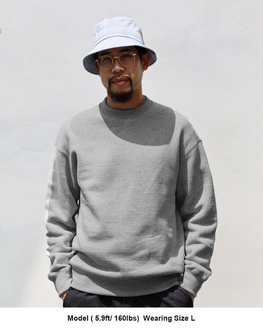 Anonymous Ism Loopwheel Crew Neck Anonymous Ism Apparel Grey