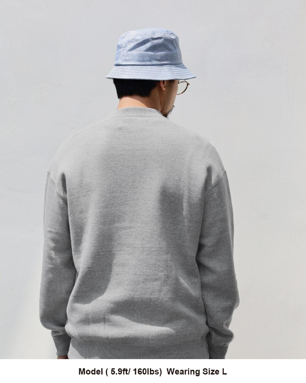 Anonymous Ism Loopwheel Crew Neck Anonymous Ism Apparel Grey