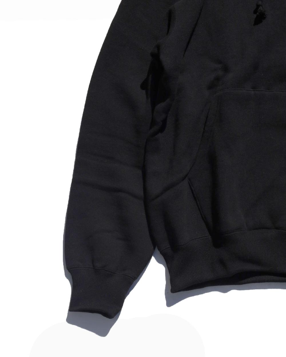 Anonymous Ism Loopwheel Hoodie Anonymous Ism Apparel Black