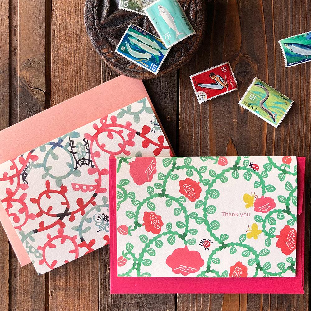 anonymous ism Message Card Homewear-Katakata Thank you