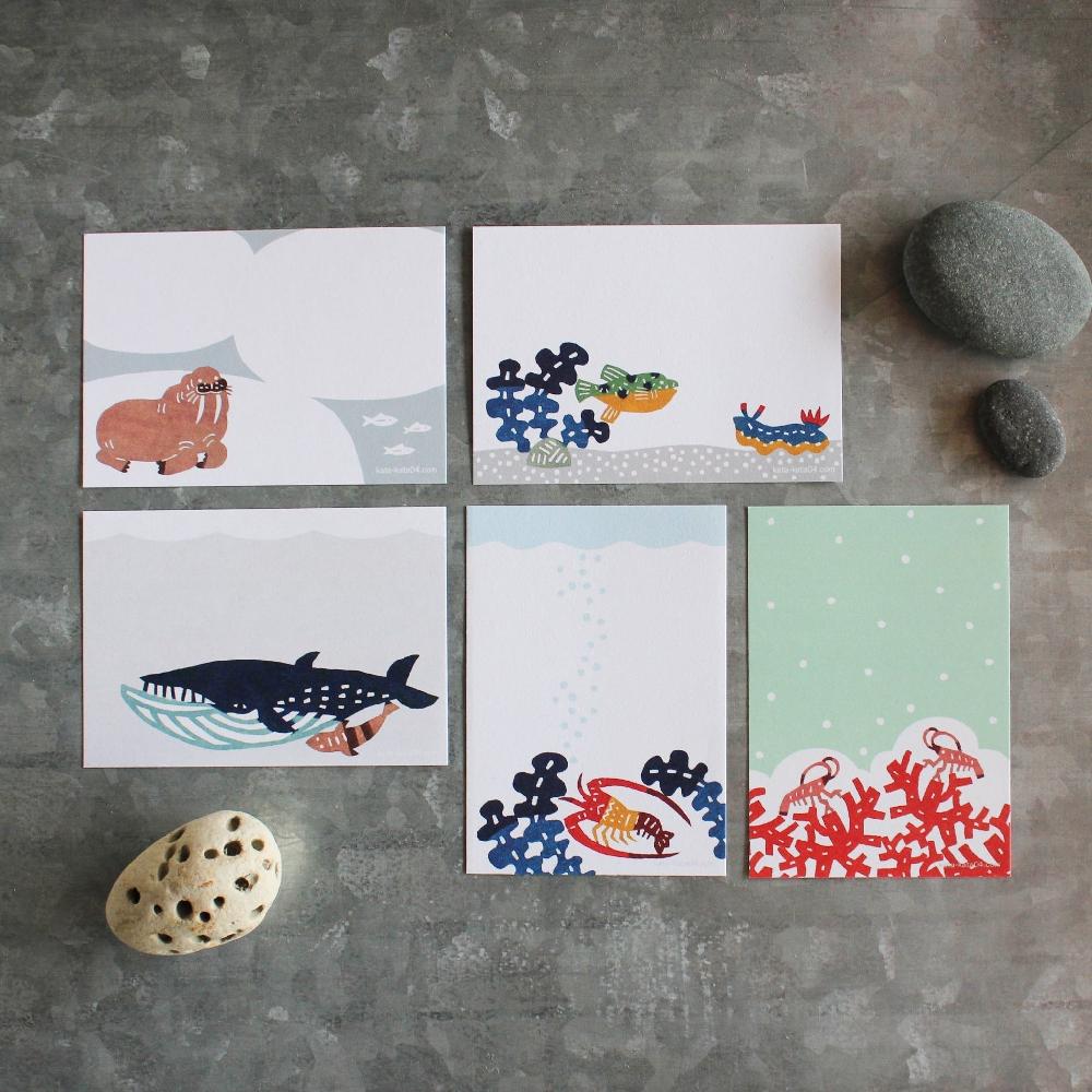 anonymous ism Mini Letter Sheets Homewear-Katakata woodpecker