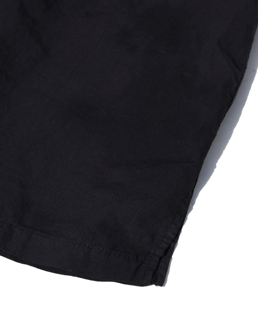 Anonymous Ism O/D Rip Stop Open Collar Shirt Anonymous Ism Apparel Black