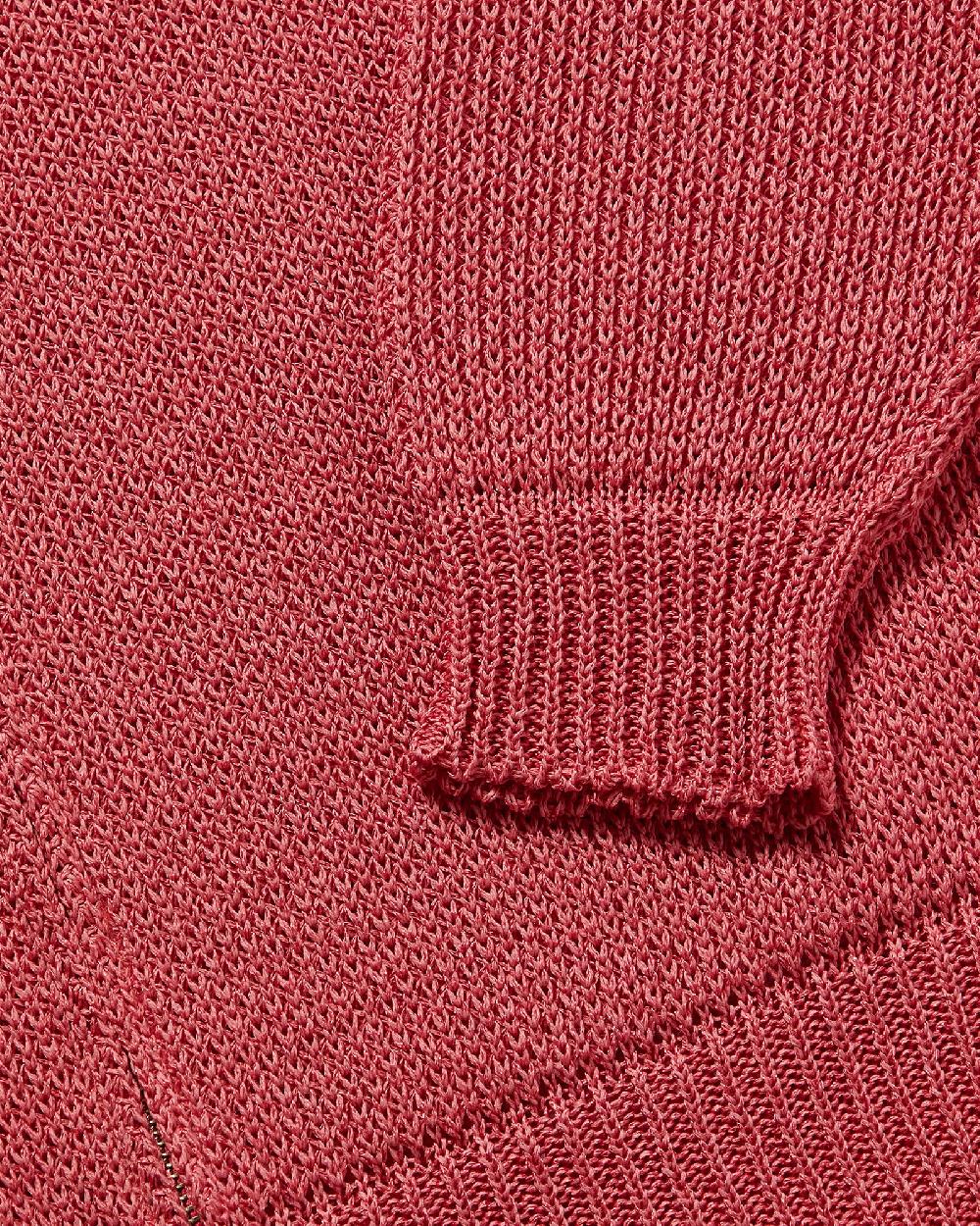 Anonymous Ism Paperyarn Zip-up Sweater Anonymous Ism Apparel Pink