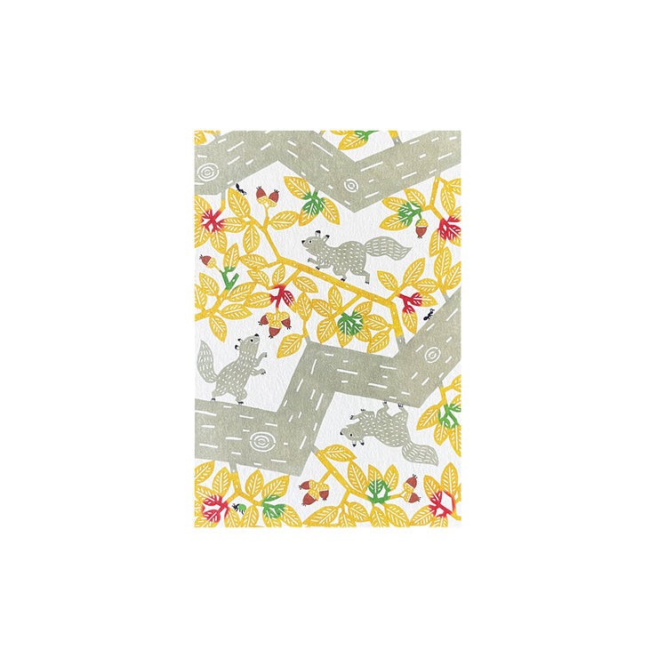 Anonymous Ism Postcard Homewear-Katakata Friends-Cow And Friends