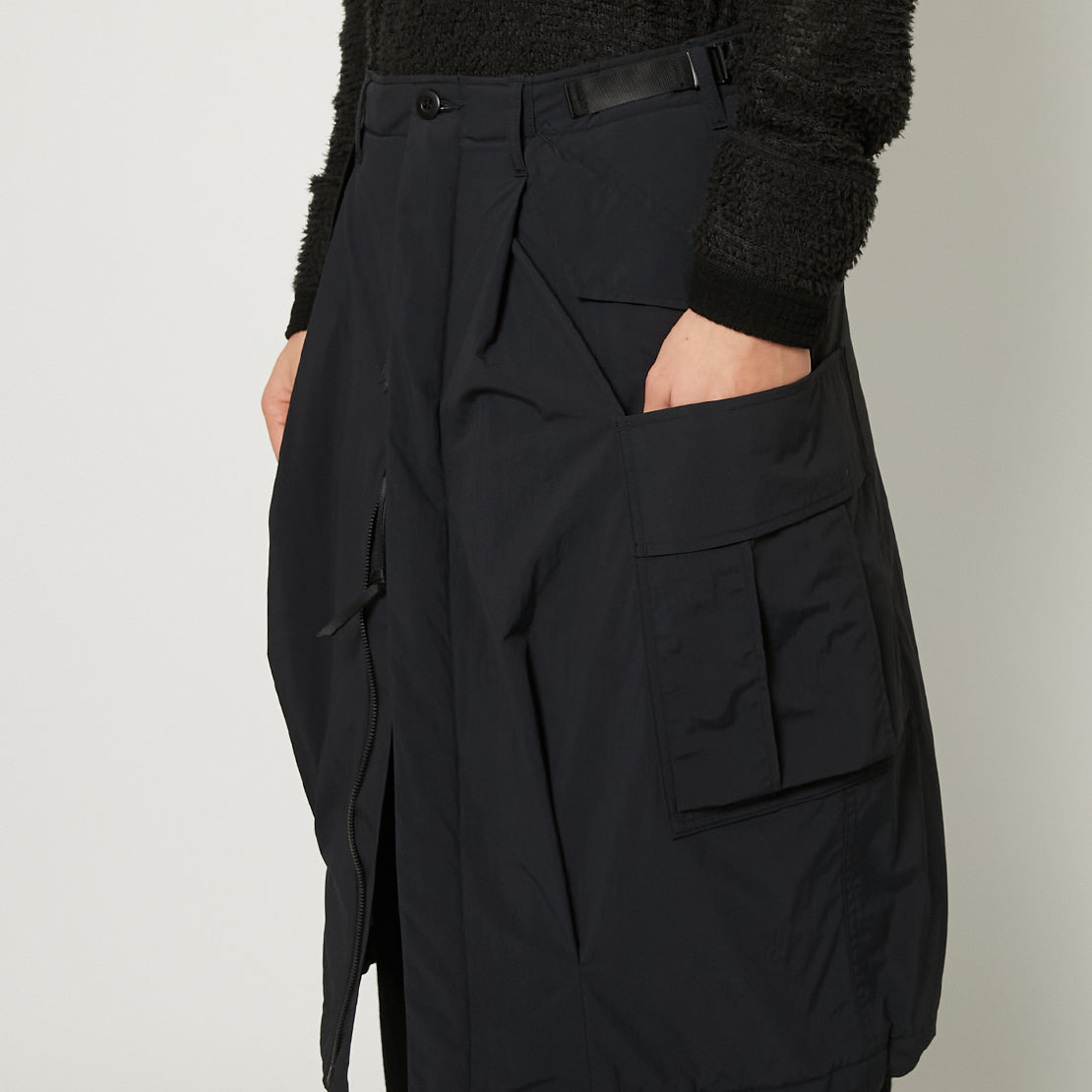 Anonymous Ism Primaloft Puffer Cargo Skirt P12 Black