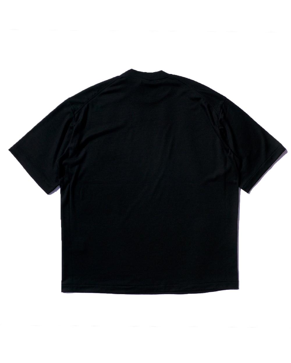 Anonymous Ism PT Super 140s Merino Wool T-shirt P12 Black