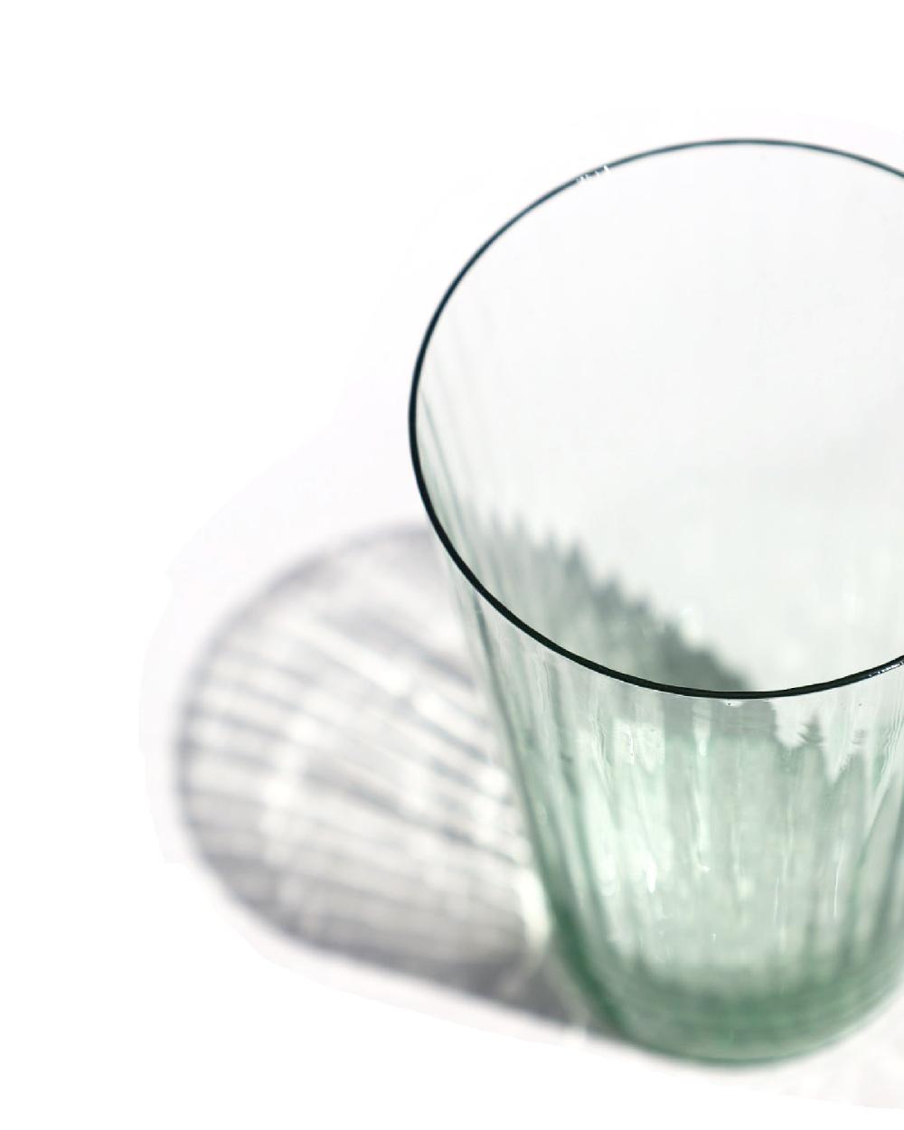 Anonymous Ism Recycled Tall Glass Homewear-Glass Green