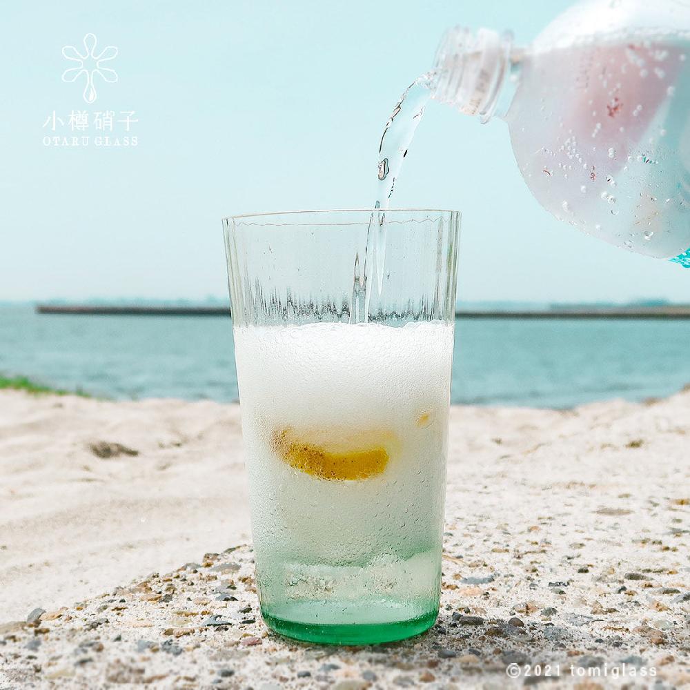 Anonymous Ism Recycled Tall Glass Homewear-Glass Green